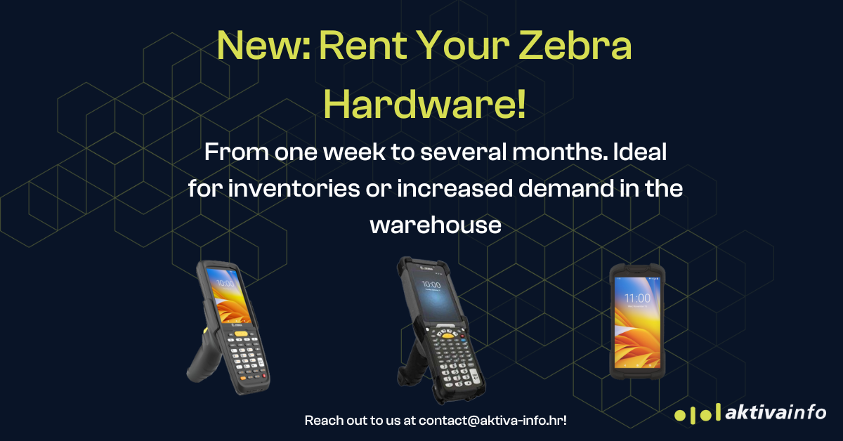 Zebra hardware rent