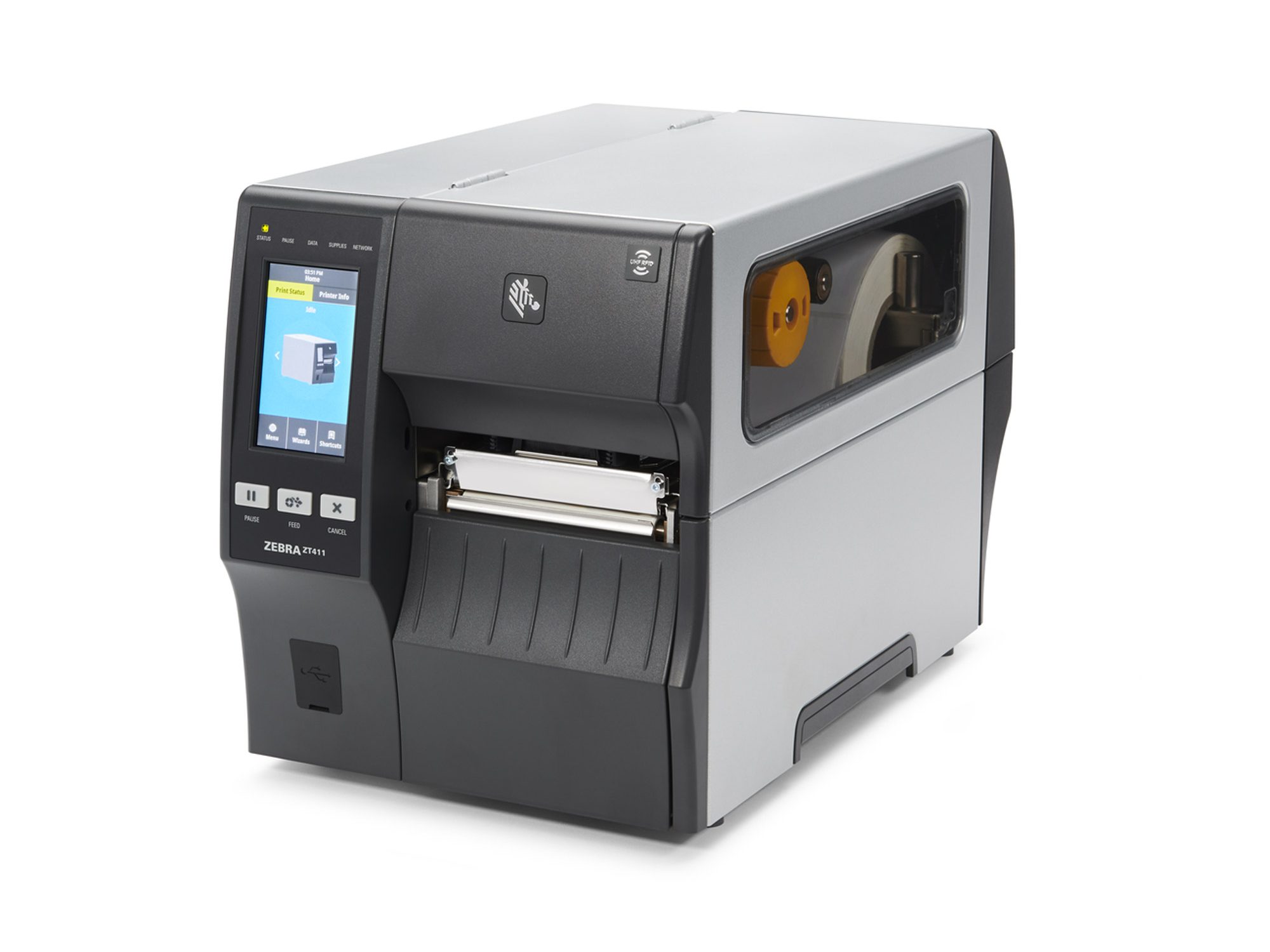 Zebra industrial printer
