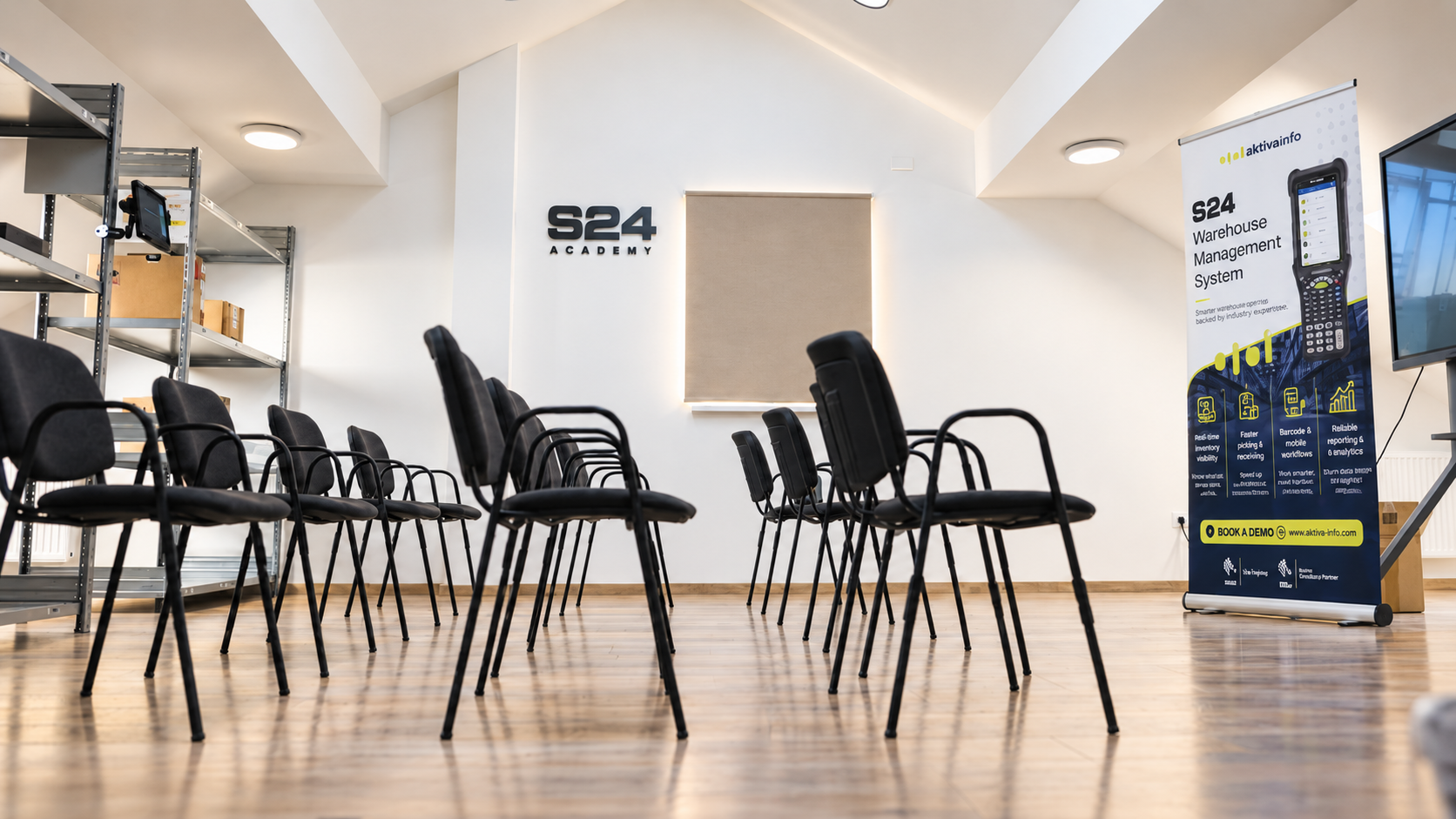 Modern S24 Academy Training Room